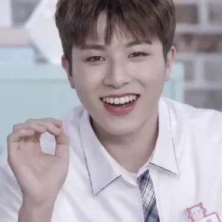 😌 emoji Junghwan，@stickernct. Telegram sticker 18 of 45