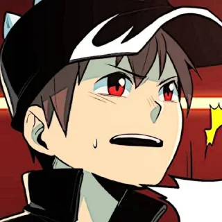 Sticker from BoBoiBoy halilintar.