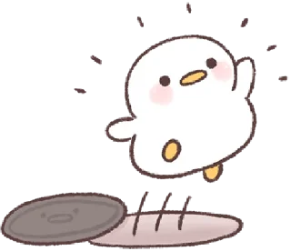 🐣 emoji ꒰ㅅ´ ˘ `꒱ ♡ @ikmut! Telegram sticker 22 of 24