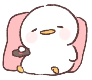 🐣 emoji ꒰ㅅ´ ˘ `꒱ ♡ @ikmut! Telegram sticker 23 of 24