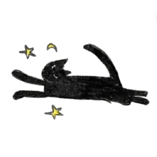 🐈‍⬛️ emoji @cattosday 𖧧 .⋆ Telegram sticker 21 of 35