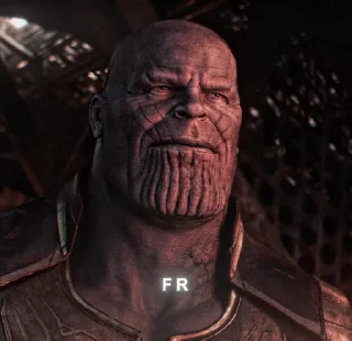 😀 emoji Thanos ✡️ Telegram sticker 18 of 26