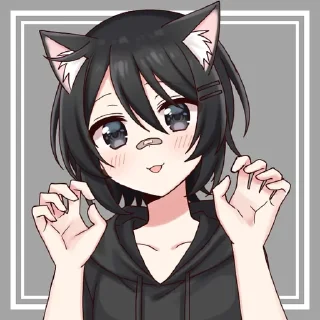 😺 emoji Irl meeeeee Telegram sticker 17 of 72