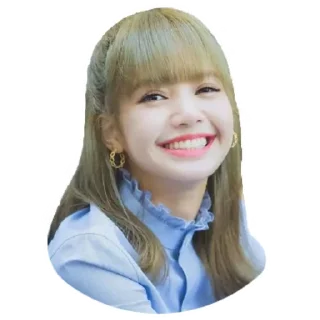 😁 emoji Lisa @Stickersey Telegram sticker 3 of 25