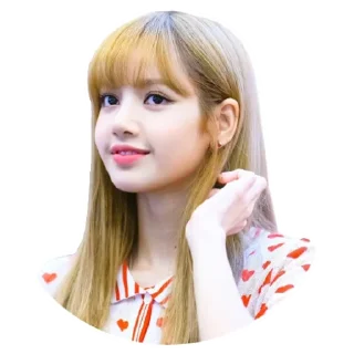 😄 emoji Lisa @Stickersey Telegram sticker 1 of 25
