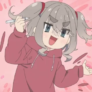 😓 emoji @HD_Stickers ゆるキャン△ SEASON3 Part 2 Telegram sticker 21 of 53