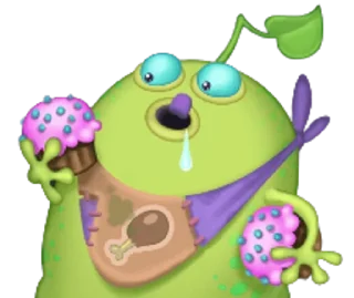 😋 emoji My Singing Monster Telegram sticker 21 of 30