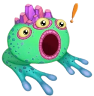 😲 emoji My Singing Monster Telegram sticker 5 of 30