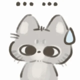 😶 emoji 蜜桃猫猫 Telegram sticker 11 of 15