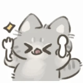 🍽 emoji 蜜桃猫猫 Telegram sticker 12 of 15