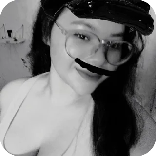 👍 emoji b&w Telegram sticker 5 of 18