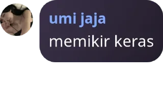 🗿 emoji ketikan umi jaja Telegram sticker 6 of 7