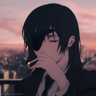 🚬 emoji @Fushigur0_Megumi || CSM 2 Telegram sticker 22 of 35