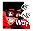 😁 emoji Akira Telegram sticker 17 of 41