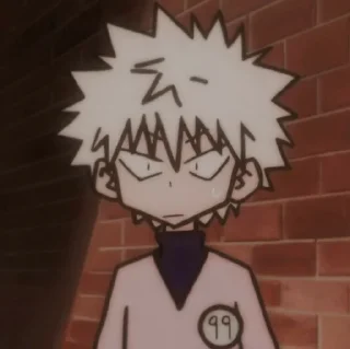 😶 emoji Killua Telegram sticker 14 of 68