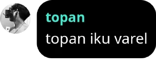 Sticker from topan iku varel