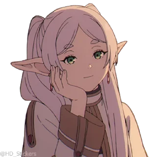 😂 emoji @HD_Stickers 葬送のフリーレン Telegram sticker 18 of 120