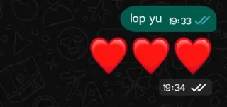 ❤️ emoji capek hidup Telegram sticker 6 of 8