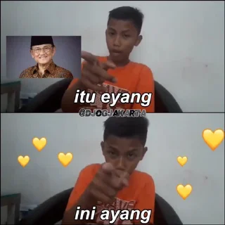 Sticker from shitposts @djogjakarta