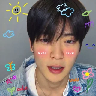 🍥 emoji Jaehyun kyut @BUNNYDIARYZ Telegram sticker 7 of 14