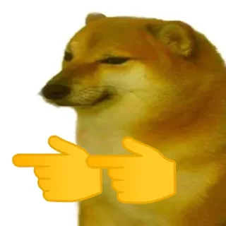 👈 emoji Doge of KanekiX Telegram sticker 18 of 109