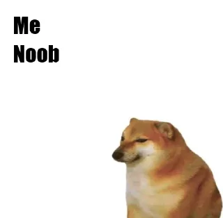 😊 emoji Doge of @activeartist Telegram sticker 17 of 49