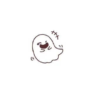 💡 emoji ⌕ ⎙ ͎ ᥴᥕᥙtιᥱ gh᥆᥉t ˖𓍢 @blueysticky Telegram sticker 15 of 22