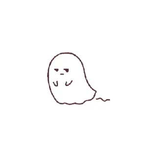 💡 emoji ⌕ ⎙ ͎ ᥴᥕᥙtιᥱ gh᥆᥉t ˖𓍢 @blueysticky Telegram sticker 7 of 22