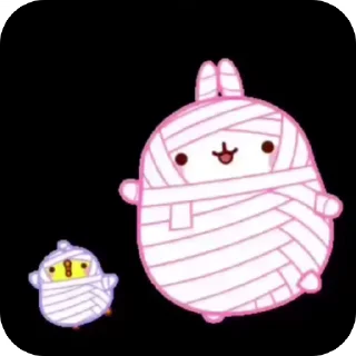 Sticker from Molang @angelhoxxor