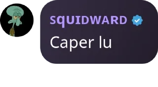 🖤 emoji Squidward Telegram sticker 17 of 25