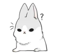 😮 emoji Machiko Rabbit Telegram sticker 12 of 82