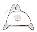 🍑 emoji Machiko Rabbit Telegram sticker 22 of 82