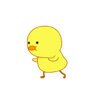 🐥 emoji Cute Duck || @LeninSticker Telegram sticker 22 of 24