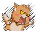 😡 emoji Sumo Cat @tikelku Telegram sticker 23 of 41