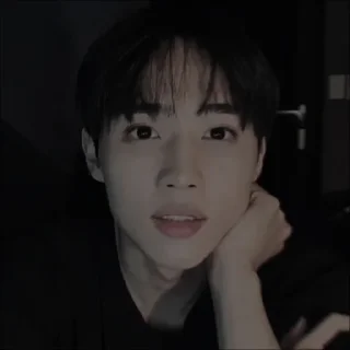 🕳 emoji kim sunwoo vlive @HACHIKYUALA Telegram sticker 7 of 50