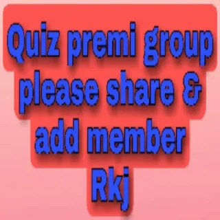 Sticker from Rkj quiz premi