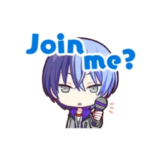 💙 emoji Toya Aoyagi Stamps! @ProjectSekaiSticker - @iintoTheNight Telegram sticker 11 of 12