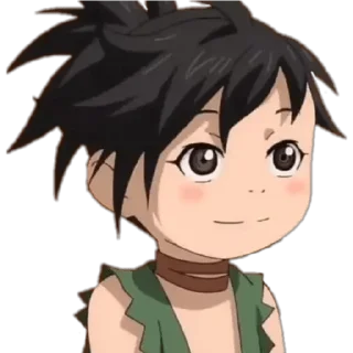 😊 emoji Dororo • @AnimeCrunch_Stickers Telegram sticker 7 of 70