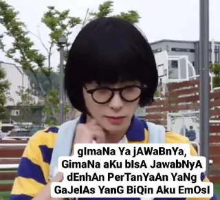 👍 emoji gabut aja Telegram sticker 18 of 108