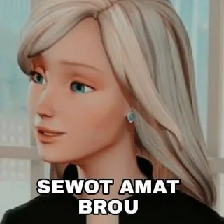 🙄 emoji Queen's barbie-animasi Telegram sticker 8 of 35