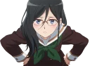 😑 emoji Asuka Tanaka Telegram sticker 21 of 26