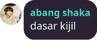 Sticker from Abang Shaka singgang