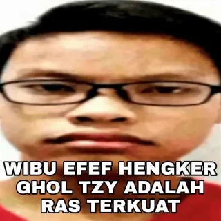 Sticker from wibu gepenk @kaikoue