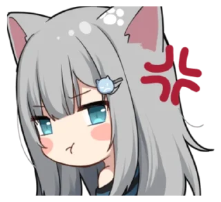 😠 emoji nachonekodayo Telegram sticker 12 of 32