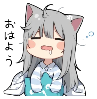 Sticker from 【甘城なつき】nachonekodayo