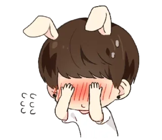 🤖 emoji tinybun boy with @sugarcunt Telegram sticker 20 of 40