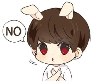 🤖 emoji tinybun boy with @sugarcunt Telegram sticker 24 of 40