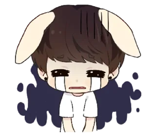 🤖 emoji tinybun boy with @sugarcunt Telegram sticker 5 of 40