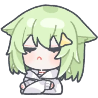 😒 emoji 没有未来的Suzume @zhaxia_cn Telegram sticker 17 of 32