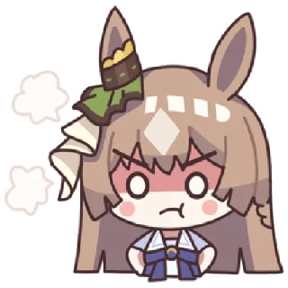 👶 emoji 马娘第二期 @zhaxia_cn Telegram sticker 15 of 70